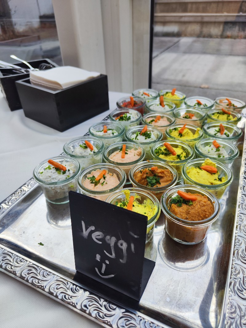 vegetarisches Buffet
