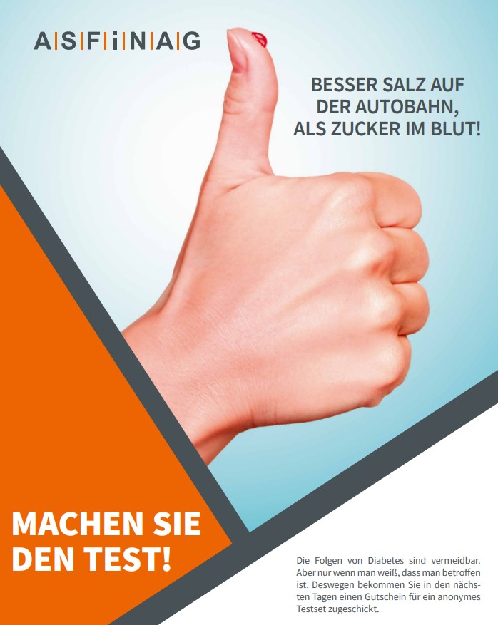 Plakat zur gesunden Ernährung